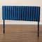 Baxton Studio Emile ModernNavy Blue Velvet Upholstered and Dark Brown Finished Wood Headboard-Full 200-12401-ZORO - alternate 6